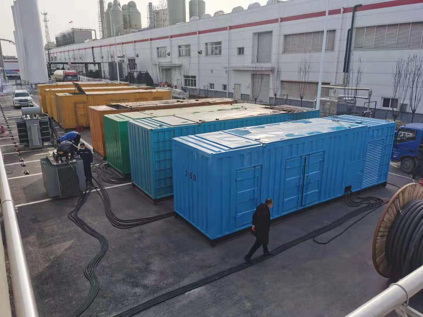 烟台出租发电机-柴油发电机组三相采用什么接法