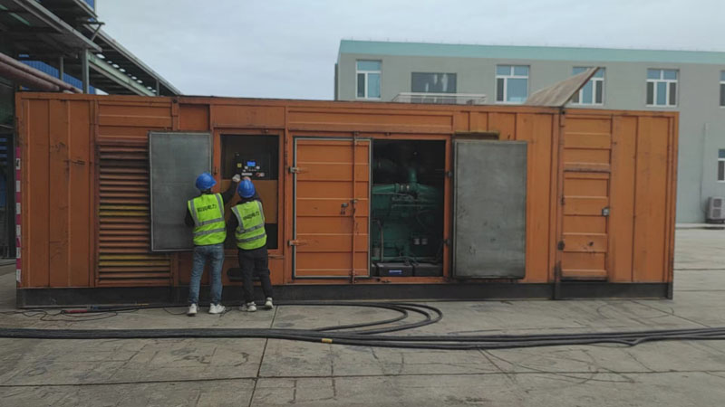 烟台如何检查柴油发电机组的机油油位?